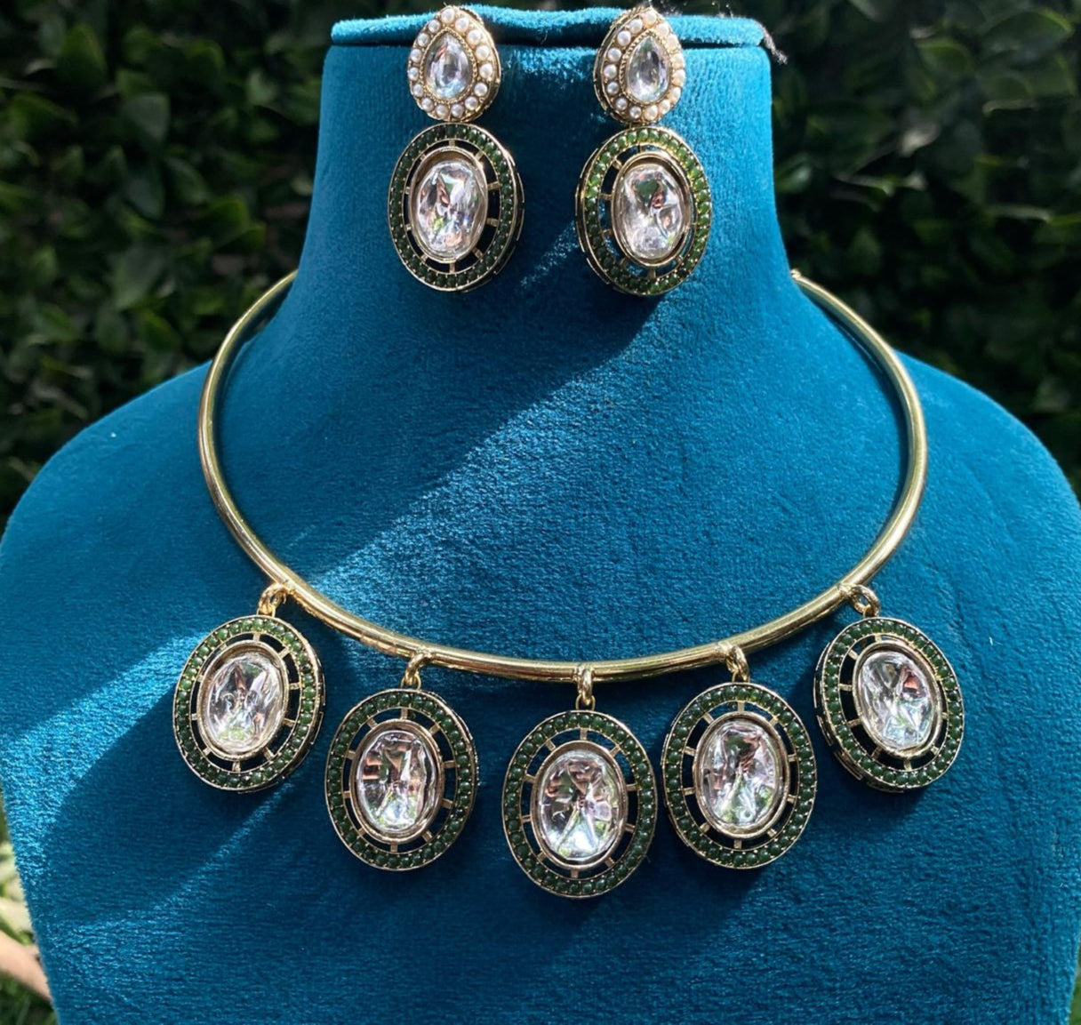 Pure brass Hasli set.