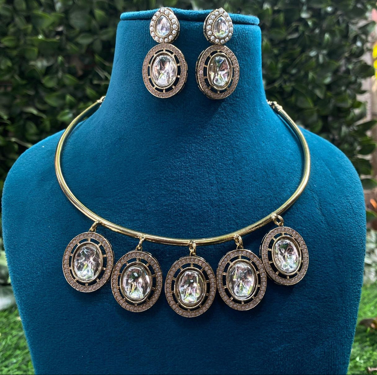 Pure brass Hasli set.