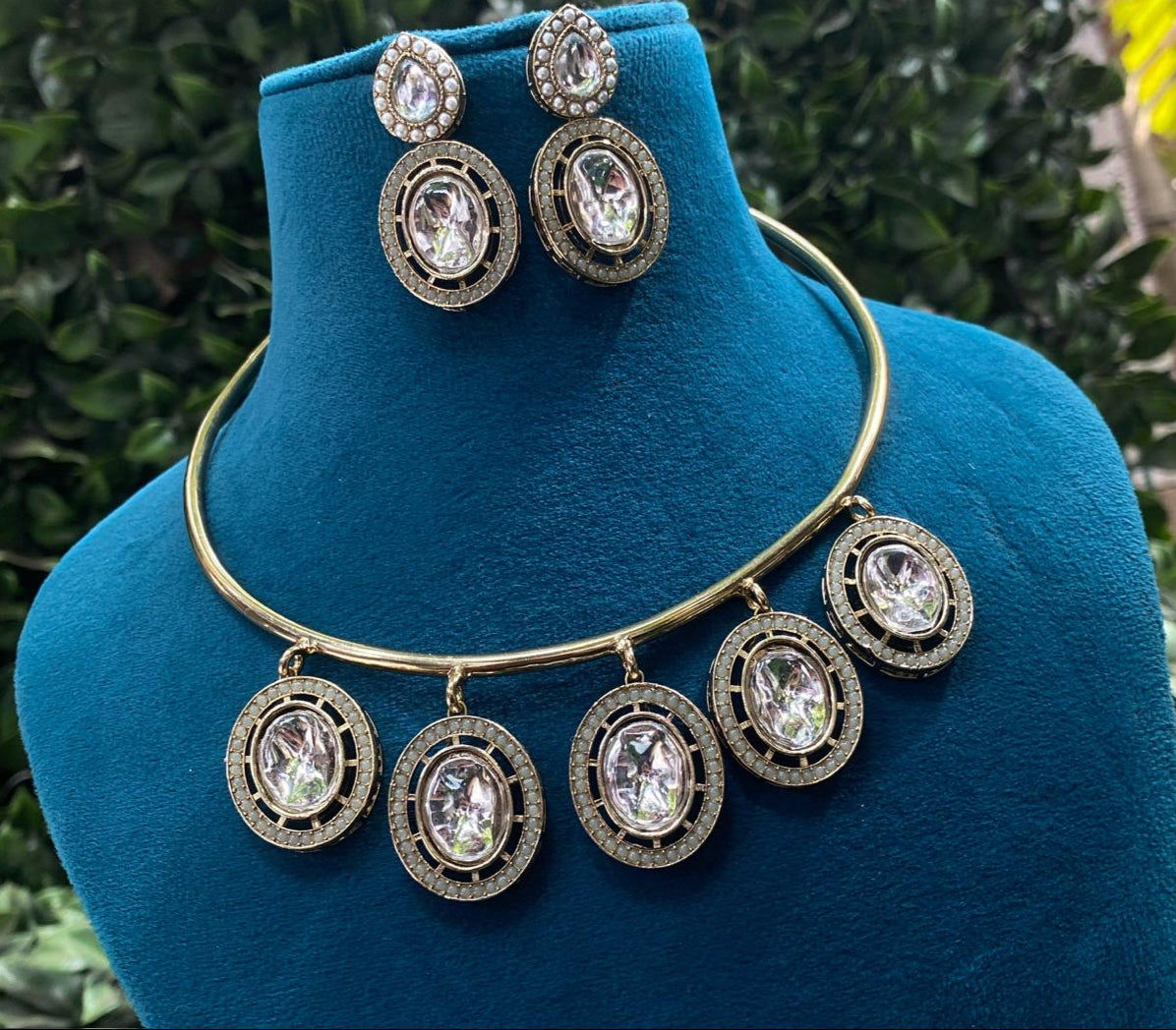 Pure brass Hasli set.