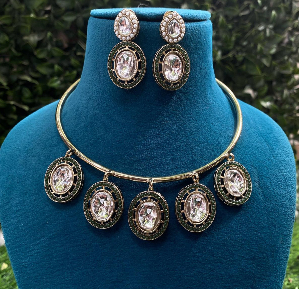 Pure brass Hasli set.